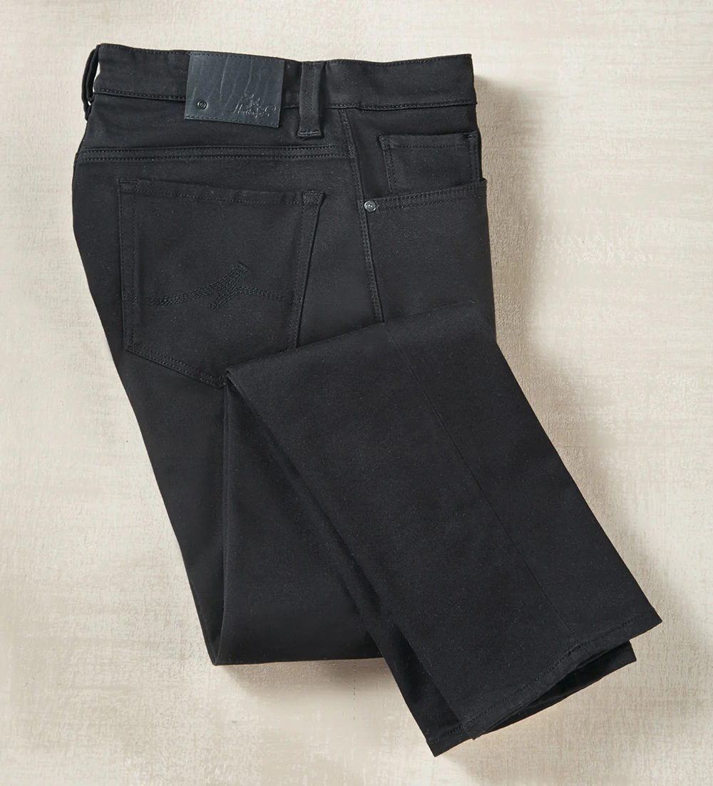 34 Heritage Charisma Double Black Jeans - Image 3