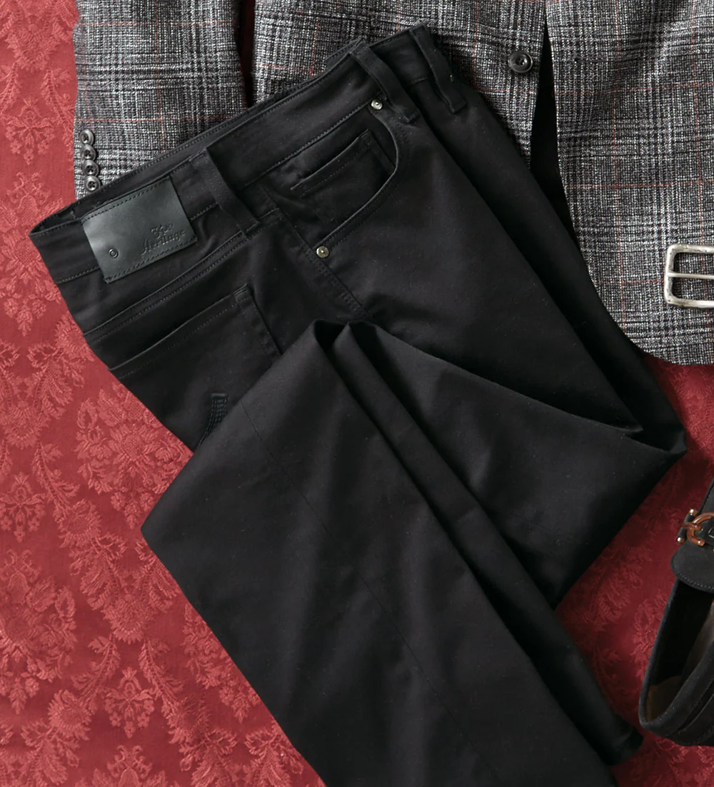 34 Heritage Charisma Double Black Jeans - Image 5