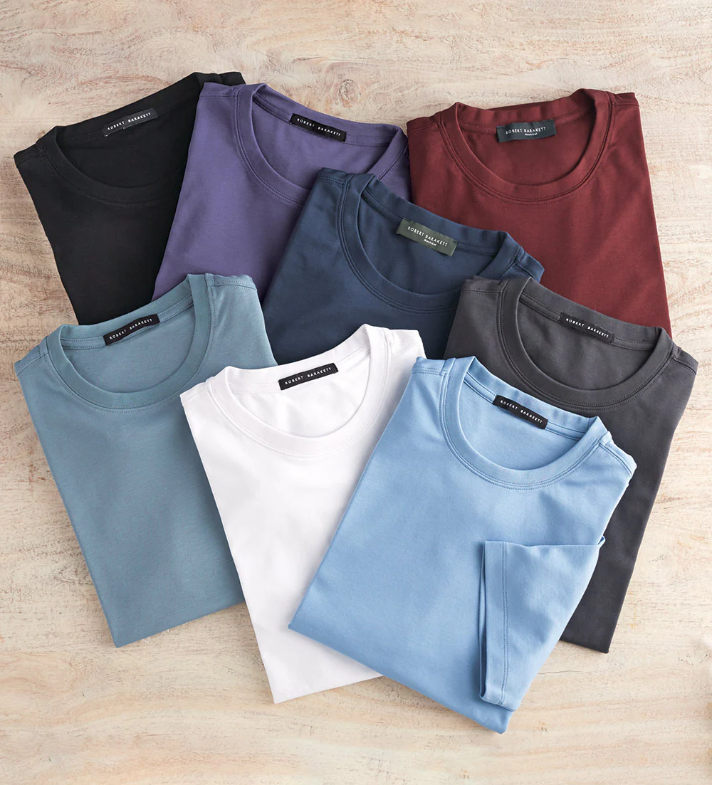 Robert Barakett Short Sleeve Luxury Crewneck Tee Shirt - Image 3