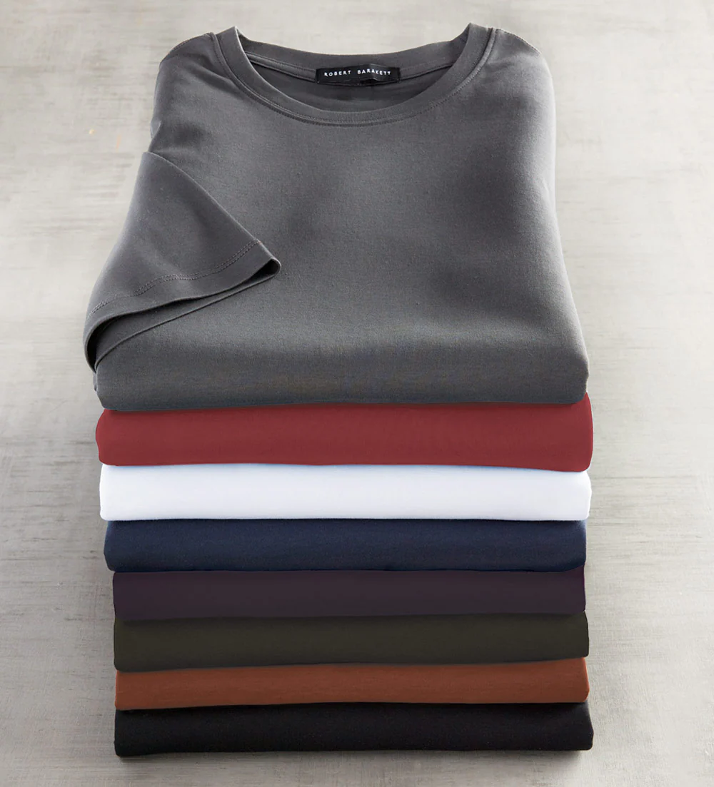 Robert Barakett Short Sleeve Luxury Crewneck Tee Shirt - Image 4