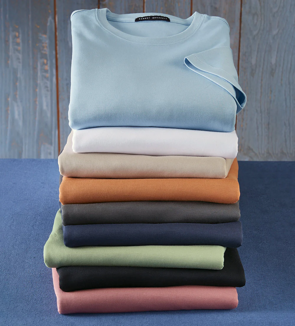 Robert Barakett Short Sleeve Luxury Crewneck Tee Shirt - Image 7