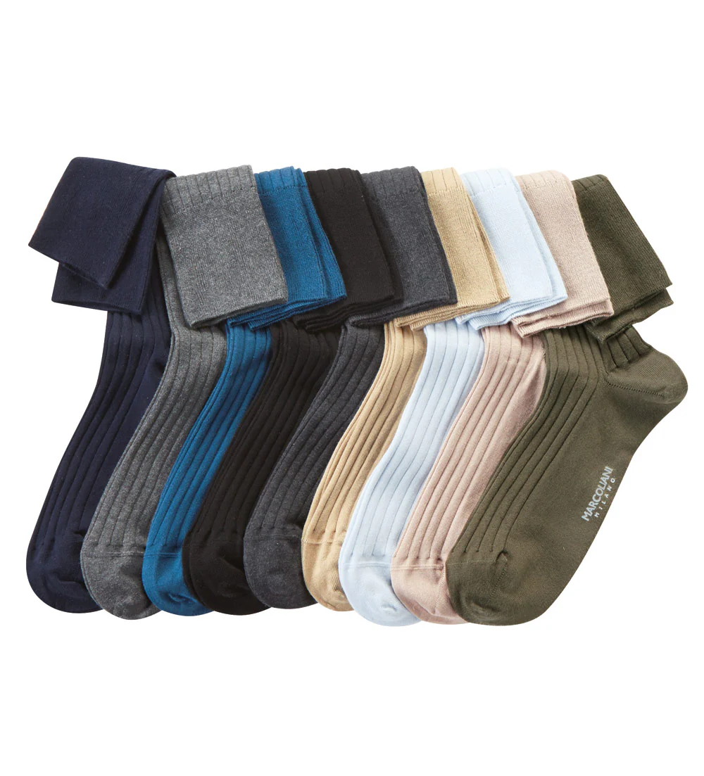 Marcoliani Ribbed Anklet Dress Sock - Image 3