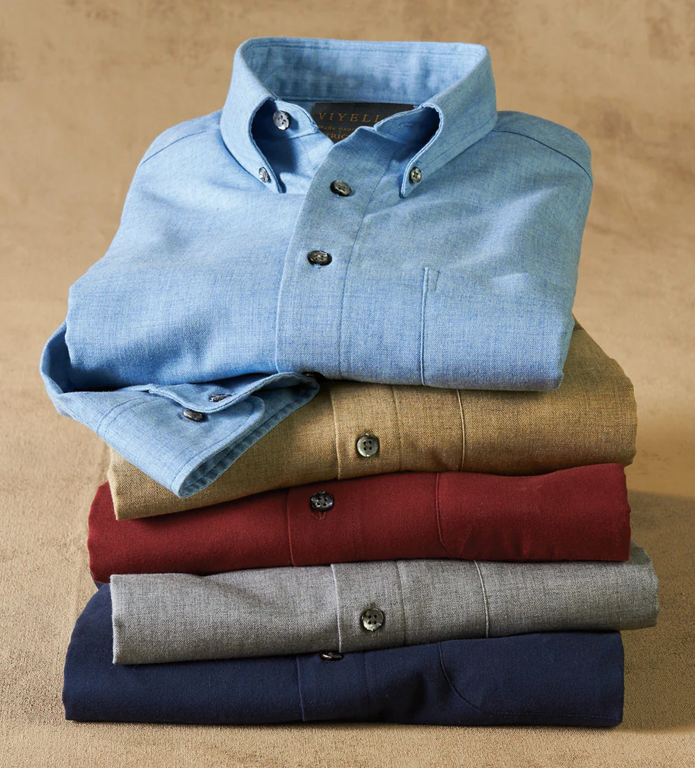 Viyella Solid Shirt - Image 4