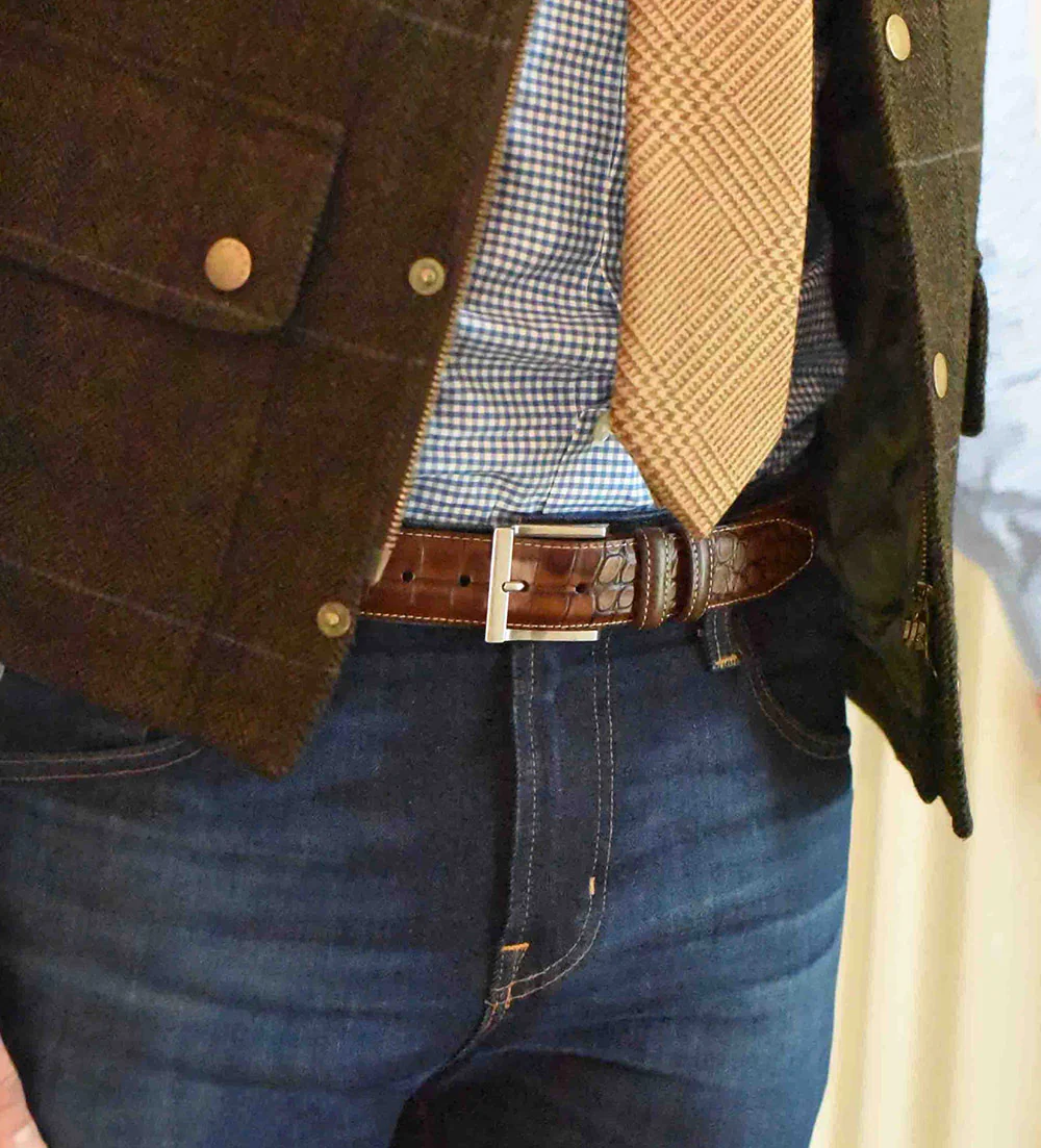 Martin Dingman Bill Alligator-Grain Belt - Image 3