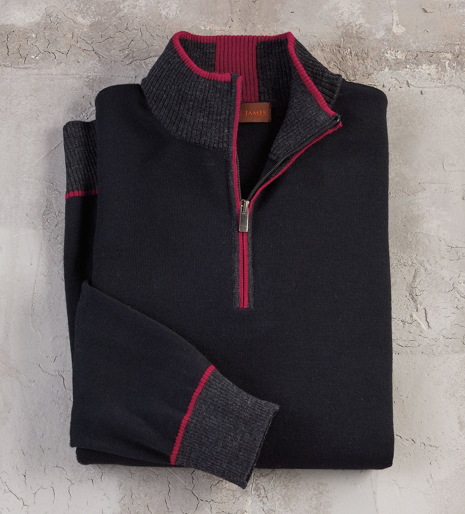 Patrick James Quarter-Zip Sweater - Image 3