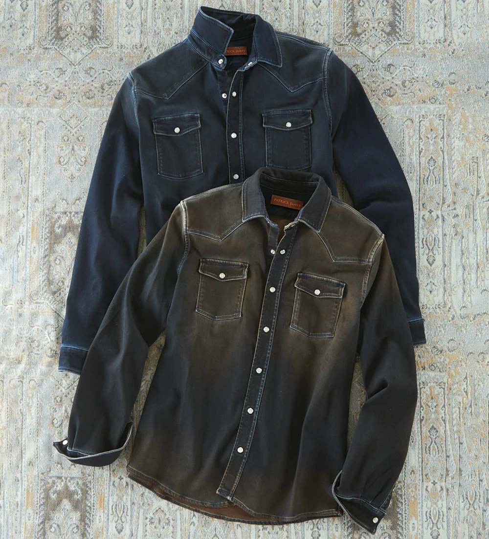 Patrick James Roper Denim Shirt - Image 4