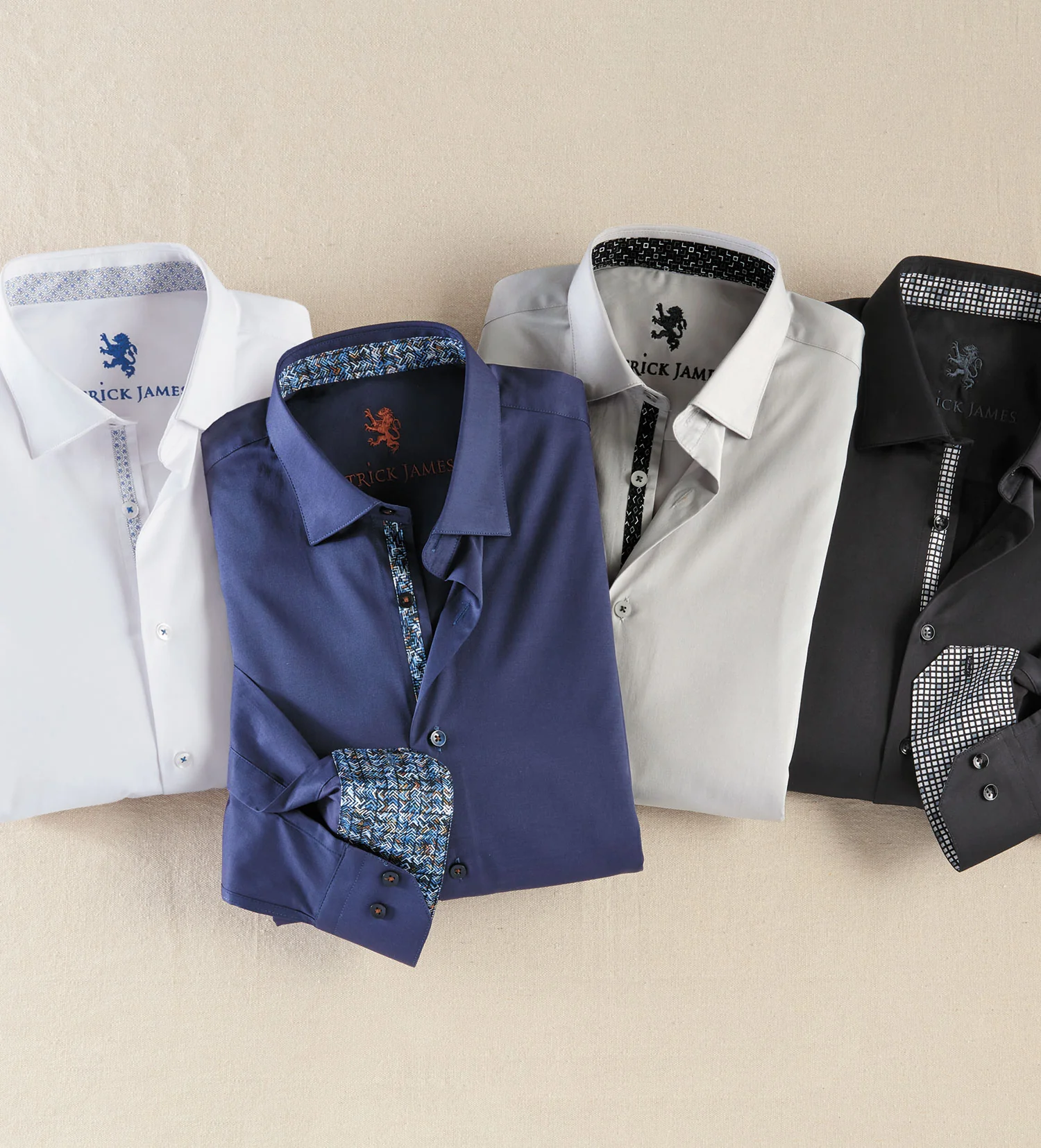 Patrick James Solid Sateen Shirt - Image 6