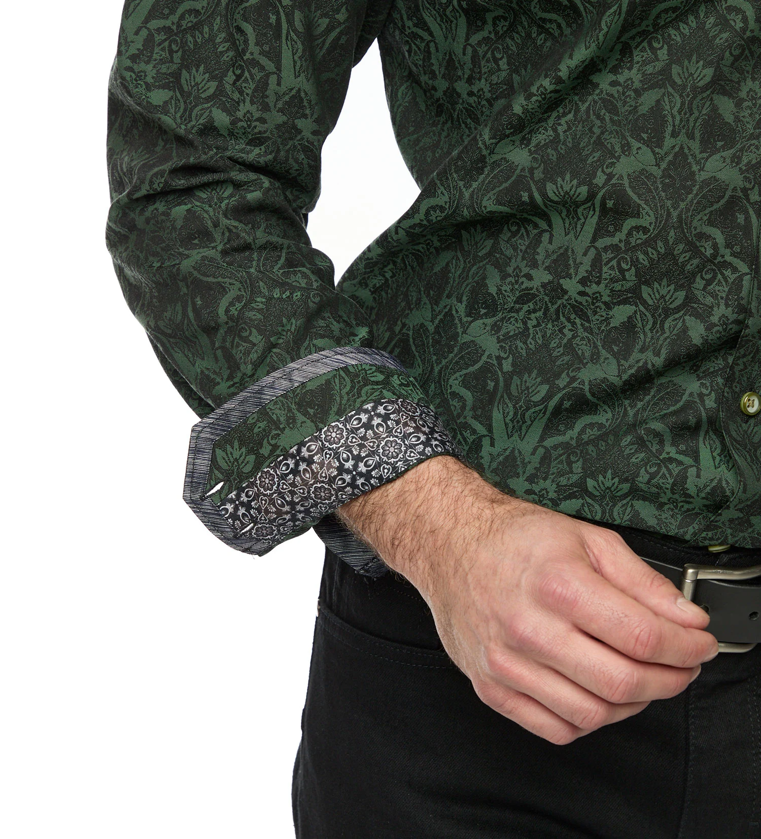 Robert Graham Highland Long Sleeve Jacquard Shirt - Image 11