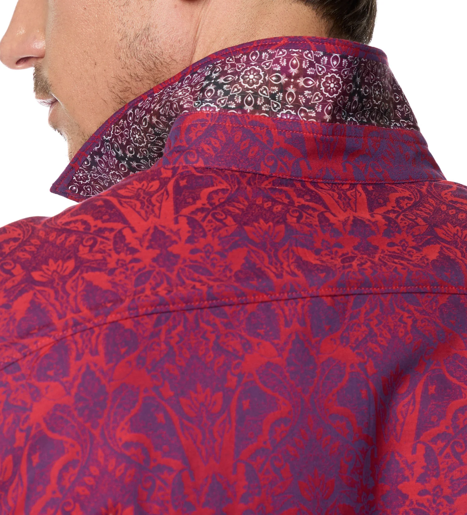Robert Graham Highland Long Sleeve Jacquard Shirt - Image 17