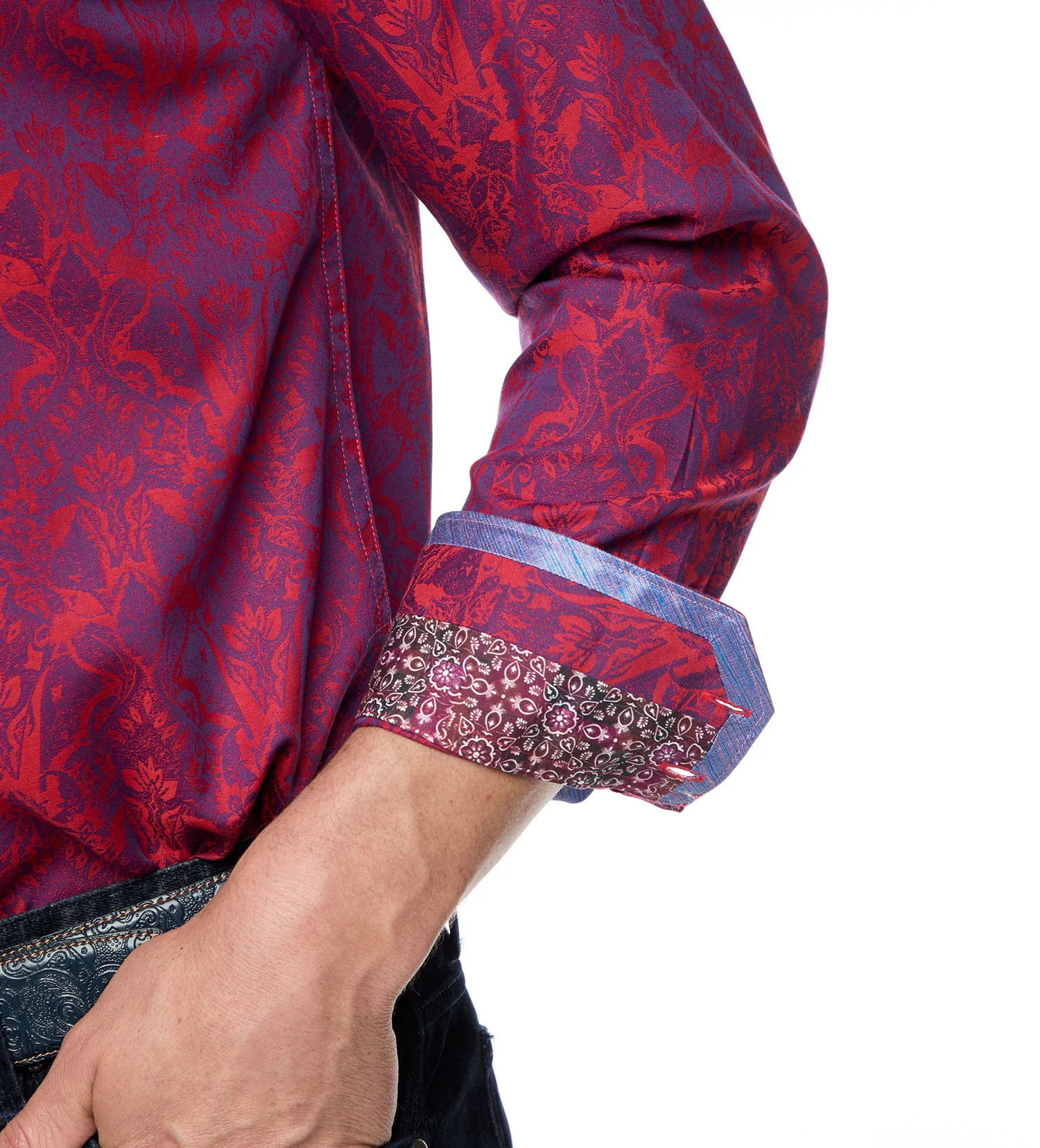 Robert Graham Highland Long Sleeve Jacquard Shirt - Image 18