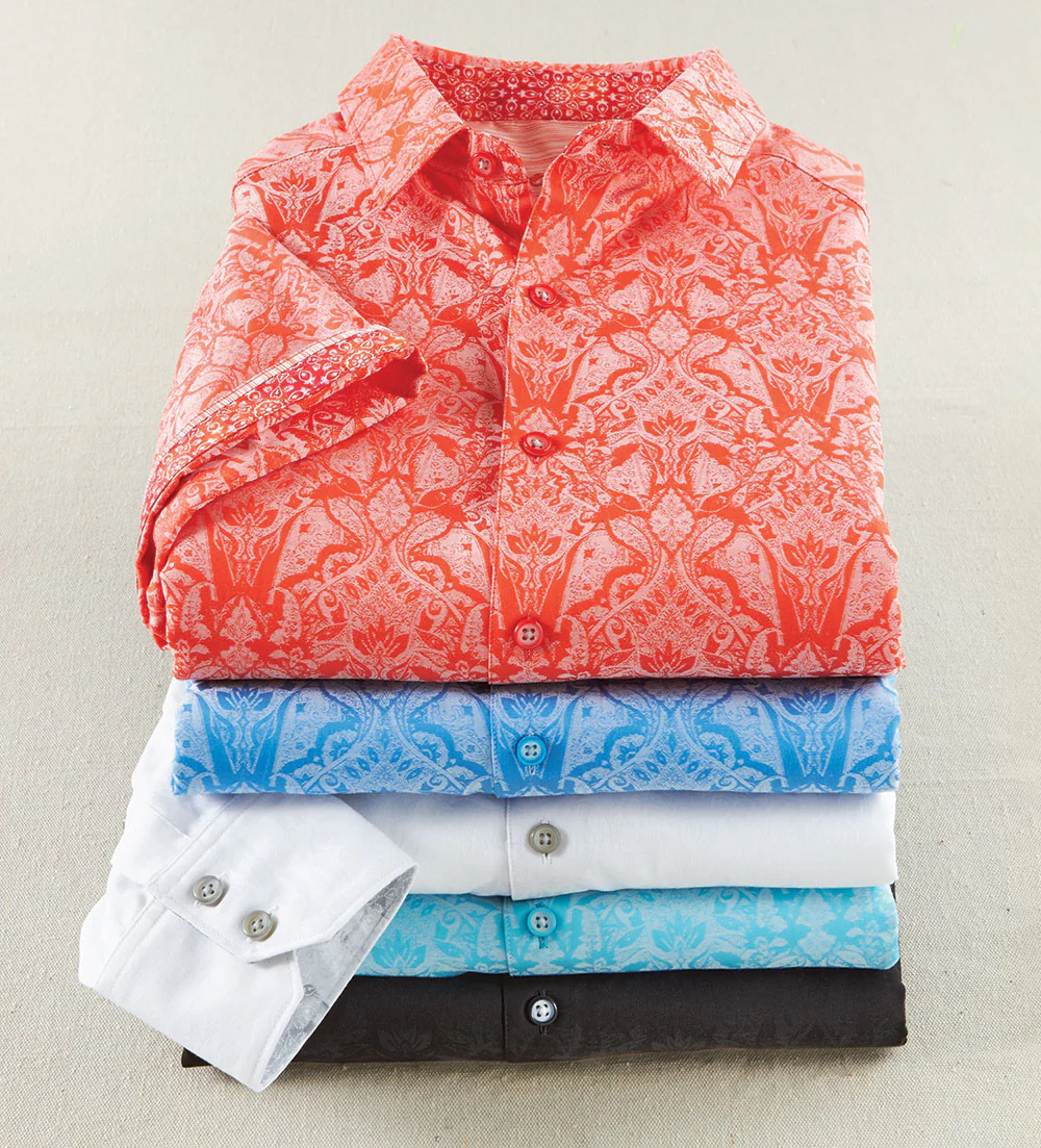 Robert Graham Highland Long Sleeve Jacquard Shirt - Image 5