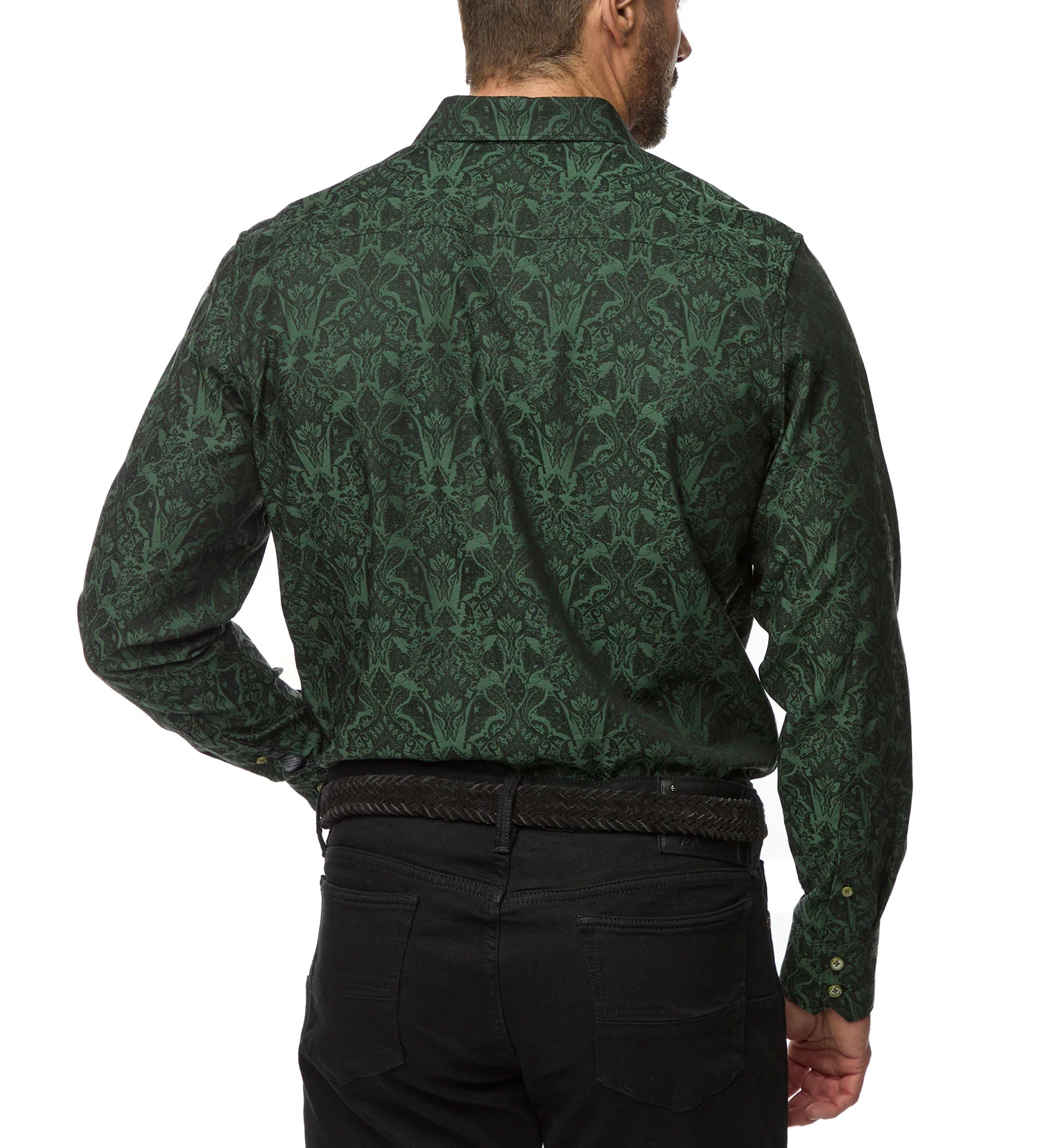 Robert Graham Highland Long Sleeve Jacquard Shirt - Image 9