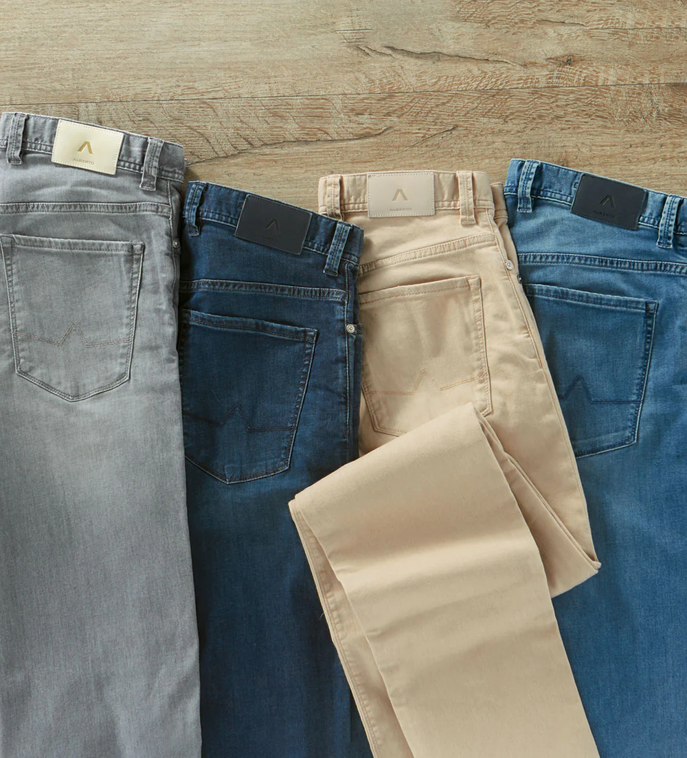 Alberto Light Tencel Jean - Image 3