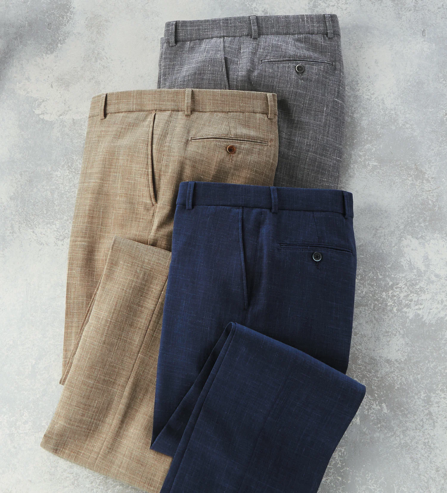 Reserve Linen-Look Performance Slacks - Image 4