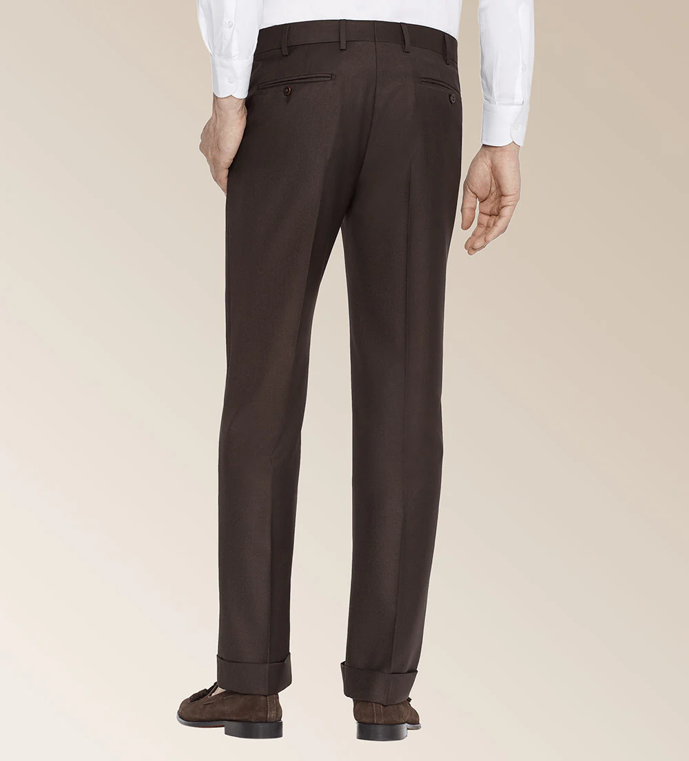 Zanella Devon Wool Serge Dress Slacks - Image 10