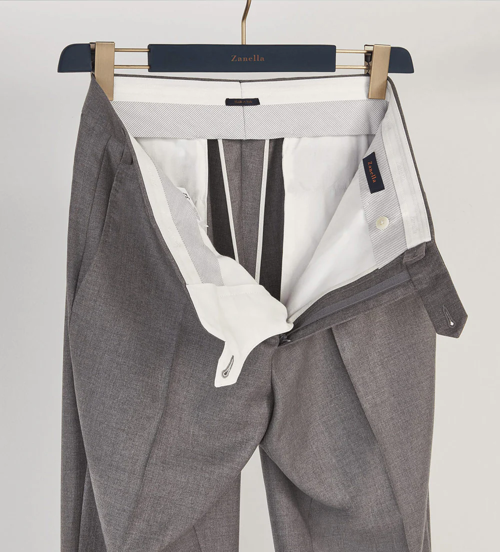 Zanella Devon Wool Serge Dress Slacks - Image 15