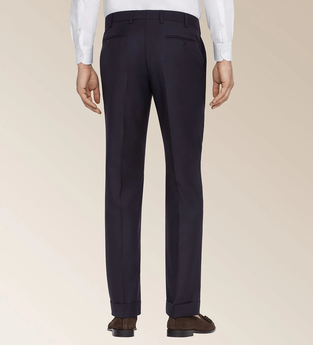 Zanella Devon Wool Serge Dress Slacks - Image 18