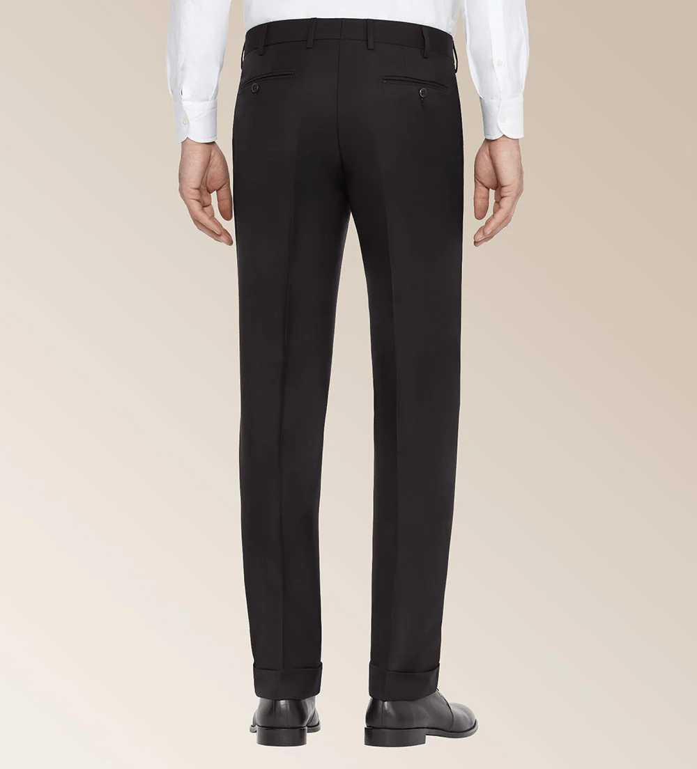 Zanella Devon Wool Serge Dress Slacks - Image 3