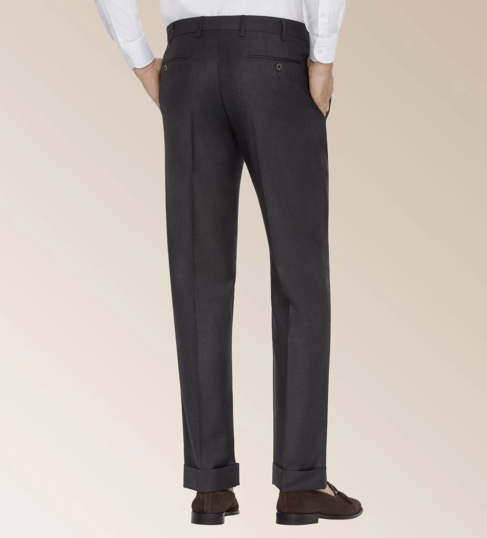 Zanella Devon Wool Serge Dress Slacks - Image 6
