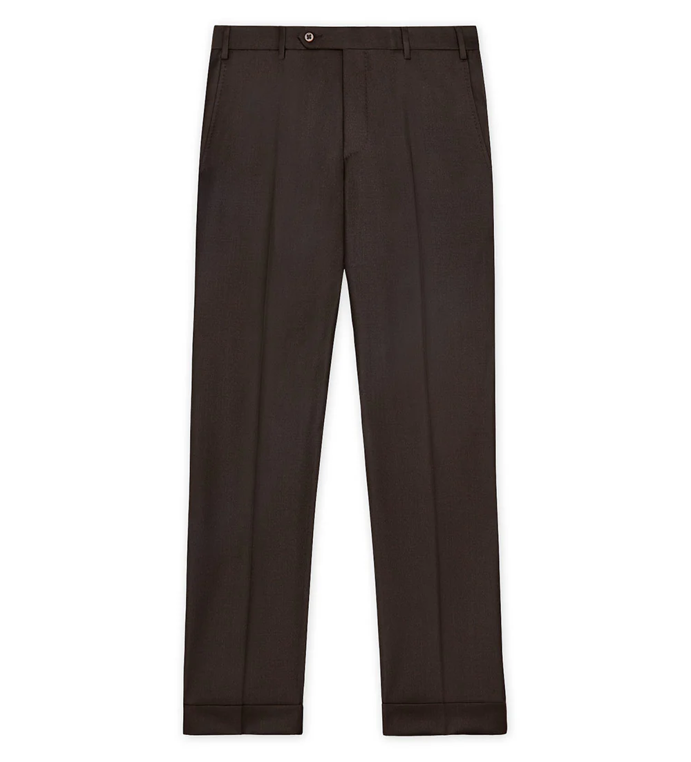 Zanella Devon Wool Serge Dress Slacks - Image 8