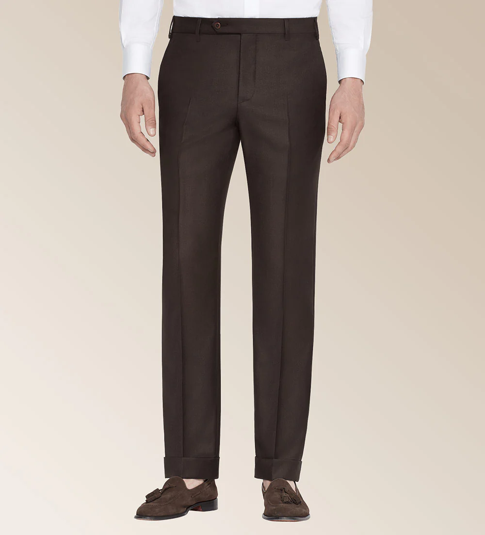 Zanella Devon Wool Serge Dress Slacks - Image 9
