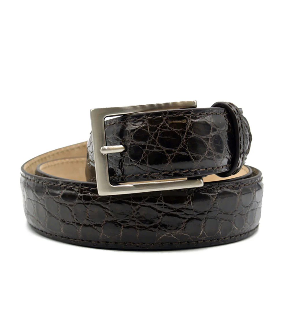 Zelli Genuine Crocodile Belt - Image 2