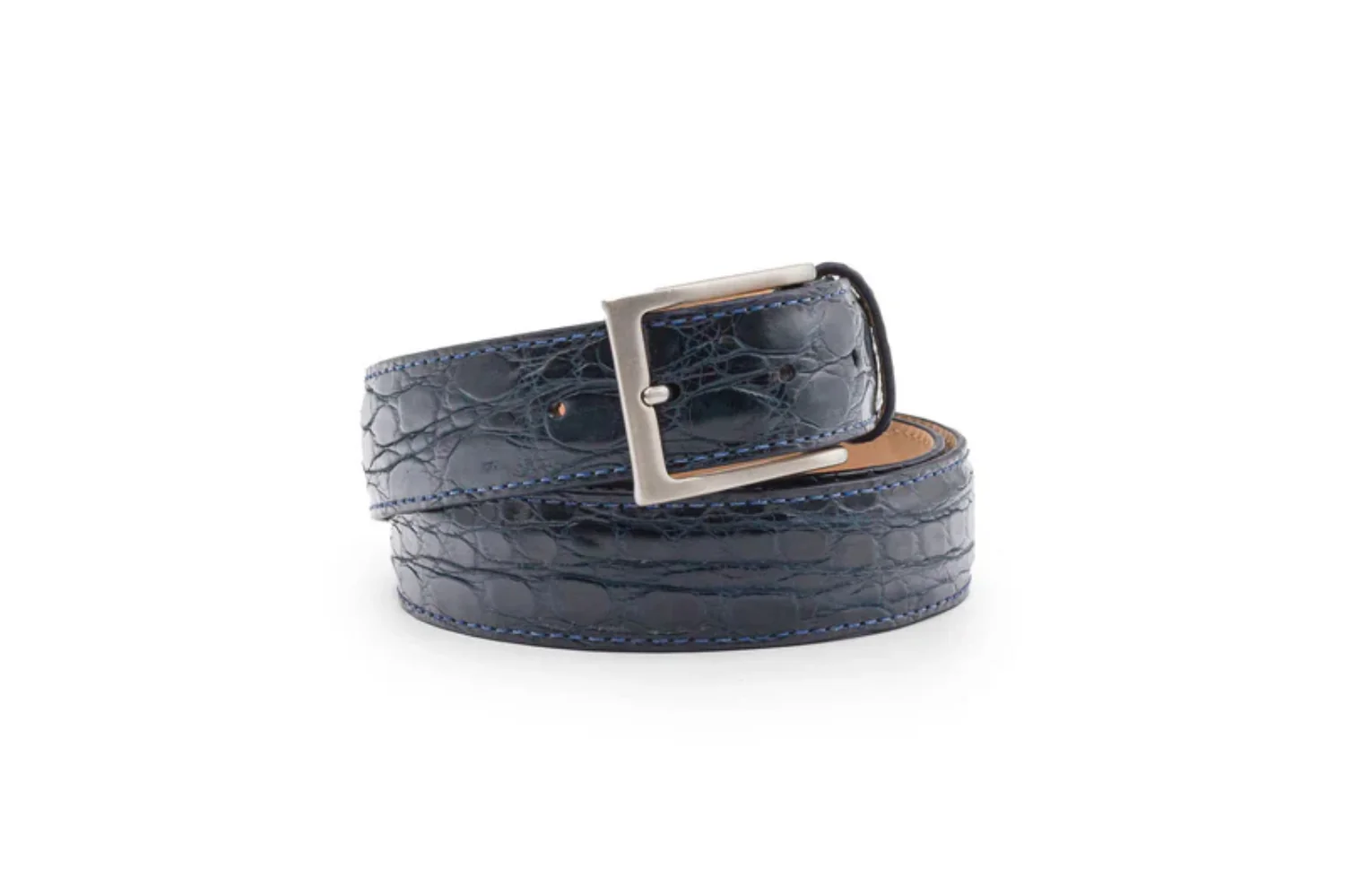 Zelli Genuine Crocodile Belt - Image 4
